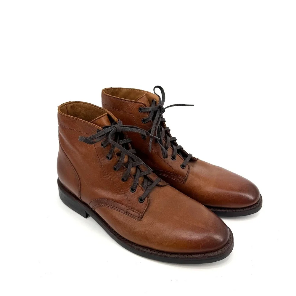 Thursday Boot Co The President Men Brown Leather Lace Up Boots BRDYPRES Sz 10